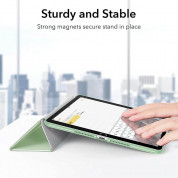 ESR Ascend Trifold Case - полиуретанов калъф с поставка за iPad 9 (2021), iPad 8 (2020), iPad 7 (2019) (светлозелен) 6
