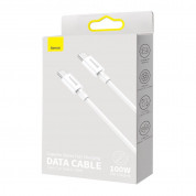 Baseus Superior USB-C to USB-C Cable PD 2.0 100W (CATYS-B02) (100 cm) (white) 16