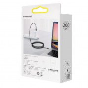 Baseus Superior USB-C to USB-C Cable PD 2.0 100W (CATYS-C01) - здрав кабел за бързо зареждане за устройства с USB-C порт (200 см) (черен) 13