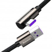 Baseus Legend Elbow USB to USB-C Cable PD 2.0 66W (CATCS-C01) (200 cm) (black) 1