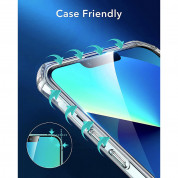 ESR Armorite 3D Full Cover Tempered Glass 2 Pack - 2 броя калени стъклени защитни покрития за дисплея на iPhone 13 mini (черен-прозрачен) 6