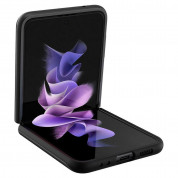 Spigen Thin Fit Case - качествен тънък матиран кейс за Samsung Galaxy Z Flip 3 (черен) 6