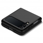 Spigen Thin Fit Case - качествен тънък матиран кейс за Samsung Galaxy Z Flip 3 (черен) 10