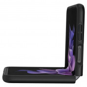 Spigen Thin Fit Case - качествен тънък матиран кейс за Samsung Galaxy Z Flip 3 (черен) 11