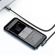 Baseus Legend Elbow USB-C to Lightning Cable PD 20W (CATLCS-01) - USB-C към Lightning кабел за Apple устройства с Lightning порт (100 см) (черен) 10