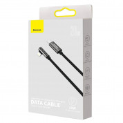 Baseus Legend Elbow USB-C to Lightning Cable PD 20W (CATLCS-01) - USB-C към Lightning кабел за Apple устройства с Lightning порт (100 см) (черен) 18