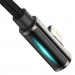 Baseus Legend Elbow USB-C to Lightning Cable PD 20W (CATLCS-A01) - USB-C към Lightning кабел за Apple устройства с Lightning порт (200 см) (черен) 3