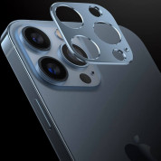 Hofi Alucam Pro Plus Lens Protector - предпазна метална плочка за камерата на iPhone 13 mini, iPhone 13 (син) 1