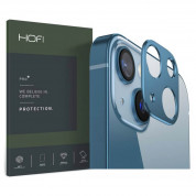 Hofi Alucam Pro Plus Lens Protector - предпазна метална плочка за камерата на iPhone 13 mini, iPhone 13 (син)