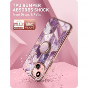 i-Blason Cosmo SupCase Protective Case for iPhone 13 (purple marble) 4