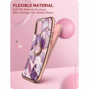 i-Blason Cosmo SupCase Protective Case for iPhone 13 (purple marble) 5