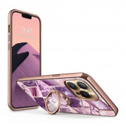 i-Blason Cosmo SupCase Protective Case - удароустойчив хибриден кейс с пръстен против изпускане за iPhone 13 Pro Max (лилав)