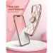 i-Blason Cosmo SupCase Protective Case - удароустойчив хибриден кейс с пръстен против изпускане за iPhone 13 Pro (розов) 3