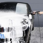 Baseus F1 Car Pressure Washer EU Tarnish Size M (CRXCJ-B0A) - професионална преносима електрическа помпа за вода и аксесоари за почистване на автомобил (сив) 12