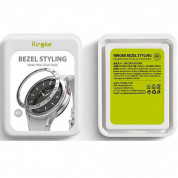 Ringke Air Sports Case - качествен силиконов (TPU) кейс за Samsung Galaxy Watch 4 40mm (черен) 2