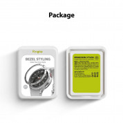 Ringke Bezel Styling Stainless Steel - рамка от неръждаема стомана с висока степен на защита за Samsung Galaxy Watch 4 Classic 46mm (сребрист) 4