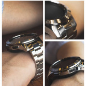 Ringke Bezel Styling Stainless Steel - рамка от неръждаема стомана с висока степен на защита за Samsung Galaxy Watch 4 Classic 46mm (сребрист) 5