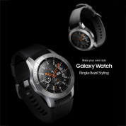 Ringke Bezel Styling Stainless Steel - рамка от неръждаема стомана с висока степен на защита за Samsung Galaxy Watch 4 Classic 46mm (сребрист) 3