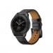 Tech-Protect Leather Band 20mm - кожена каишка от естествена кожа за Samsung Galaxy Watch, Huawei Watch, Xiaomi, Garmin и други часовници с 20мм захват (черен) 1