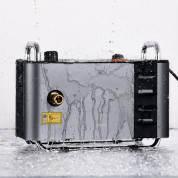 Baseus F1 Car Pressure Washer EU Tarnish Size XL (CRXCJ-C0A) - професионална преносима електрическа помпа за вода и аксесоари за почистване на автомобил (сив) 3