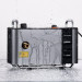 Baseus F1 Car Pressure Washer EU Tarnish Size XL (CRXCJ-C0A) - професионална преносима електрическа помпа за вода и аксесоари за почистване на автомобил (сив) 4