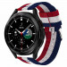Tech-Protect Welling Band 20mm - текстилна каишка за Samsung Galaxy Watch, Huawei Watch, Xiaomi, Garmin и други часовници с 20мм захват (син-червен) 1
