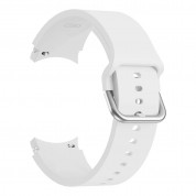 Tech-Protect Iconband Silicone Sport Band 20mm - силиконова каишка за Samsung Galaxy Watch, Huawei Watch, Xiaomi, Garmin и други часовници с 20мм захват (бял) 1