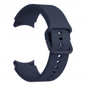 Tech-Protect Iconband Silicone Sport Band 20mm - силиконова каишка за Samsung Galaxy Watch, Huawei Watch, Xiaomi, Garmin и други часовници с 20мм захват (тъмносин) 1