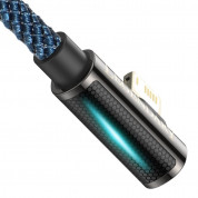 Baseus Legend Elbow USB to Lightning Cable 2.4А (CACS000103) (200 cm) (blue) 2