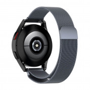 Tech-Protect Milanese Steel Band 20mm - каишка от неръждаема стомана за Samsung Galaxy Watch, Huawei Watch, Xiaomi, Garmin и други часовници с 20мм захват (тъммносив) 1