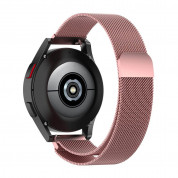 Tech-Protect Milanese Steel Band 20mm - каишка от неръждаема стомана за Samsung Galaxy Watch, Huawei Watch, Xiaomi, Garmin и други часовници с 20мм захват (розово злато) 1
