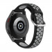 Tech-Protect SoftBand Silicone Sport Band 20mm - силиконова каишка за Samsung Galaxy Watch, Huawei Watch, Xiaomi, Garmin и други часовници с 20мм захват (черен-сив) 3