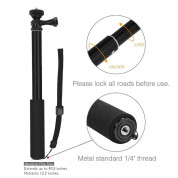 Tech-Protect Monopod and Selfie Stick - телескопичен монопод за GoPro и екшън камери 3