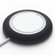 Elago Charging Pad for MagSafe - силиконова поставка за Apple MagSafe Charger (черен)