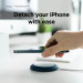 Elago Charging Pad for MagSafe - силиконова поставка за Apple MagSafe Charger (черен) 4