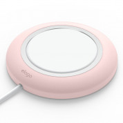 Elago Charging Pad for MagSafe - силиконова поставка за Apple MagSafe Charger (розов)