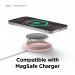 Elago Charging Pad for MagSafe - силиконова поставка за Apple MagSafe Charger (розов) 2
