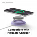 Elago Charging Pad for MagSafe - силиконова поставка за Apple MagSafe Charger (лилав) 2