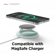 Elago Charging Pad for MagSafe - силиконова поставка за Apple MagSafe Charger (светлосин) 1