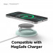 Elago Charging Pad for MagSafe - силиконова поставка за Apple MagSafe Charger (светлосин) 2