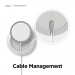 Elago Charging Pad for MagSafe - силиконова поставка за Apple MagSafe Charger (бял) 7