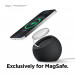 Elago MS2 Charging Stand for MagSafe - силиконова поставка за безжично зареждане на iPhone чрез поставяне на Apple MagSafe Charger (черен) 3