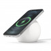 Elago MS2 Charging Stand for MagSafe - силиконова поставка за безжично зареждане на iPhone чрез поставяне на Apple MagSafe Charger (бял) 1