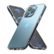Ringke Fusion Matte Case - хибриден удароустойчив кейс за iPhone 13 Pro Max (прозрачен-мат) 1