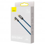 Baseus Legend Elbow USB-C to Lightning Cable PD 20W (CACS000203) - USB-C към Lightning кабел за Apple устройства с Lightning порт (100 см) (син) 18