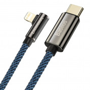 Baseus Legend Elbow USB-C to Lightning Cable PD 20W (CACS000203) (100 cm) (blue) 1