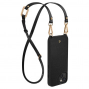 Spigen Cyrill Classic Charm Case - дизайнерски кейс с висока защита и връзка за носене за iPhone 13 (черен-прозрачен) 6
