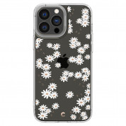 Spigen Cyrill Cecile Case White Daisy - хибриден кейс с висока степен на защита за iPhone 13 Pro Max (цветни мотиви) 1