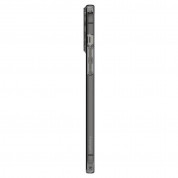 Spigen Crystal Flex Case - тънък качествен силиконов (TPU) калъф за iPhone 13 Pro (сив)  3