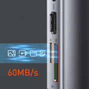 Baseus USB-C Metal Gleam Series 9-in-1 Hub (CAHUB-CU0G) (space gray) 15